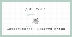入江のぶこ,wiki,経歴,学歴,評判,国民民主,衆院選,都民ファ
